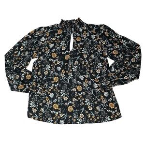 Socialite | Long Sleeve Floral Blouse